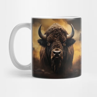 American Wild West Buffalo Mug